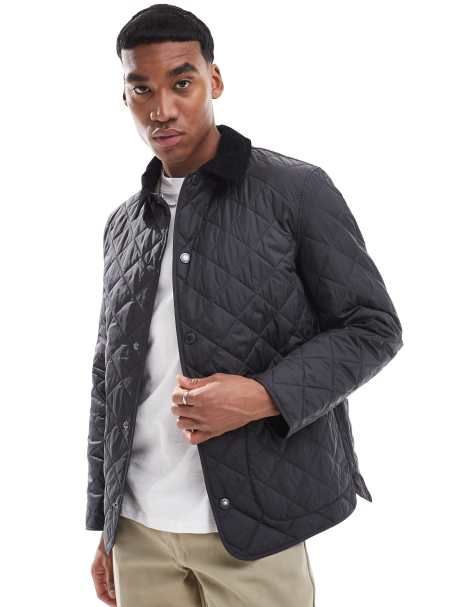 Barbour Lindfield quilted jacket in black - view 1
