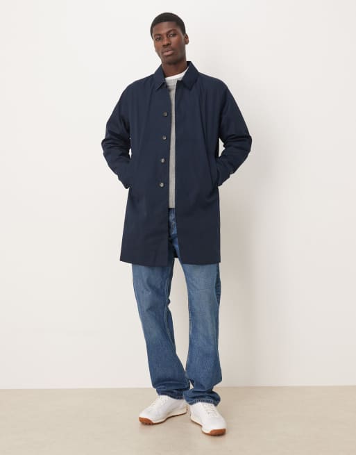 Barbour Lorden waterproof mac in navy - NAVY, 2 of 5