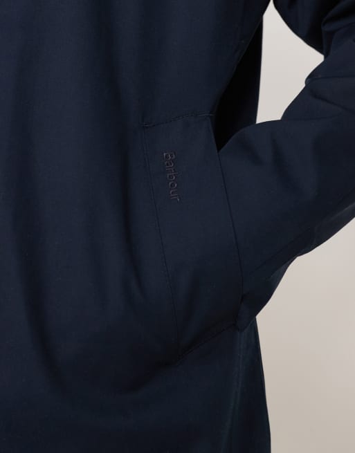 Barbour Lorden waterproof mac in navy - NAVY, 5 of 5