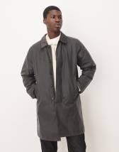 Barbour Lorden waterproof longline jacket with tartan inner in