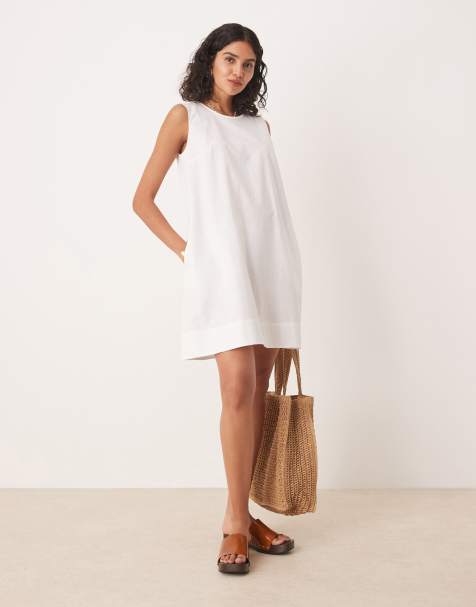 Barbour Lucy mini dress in white - view 1