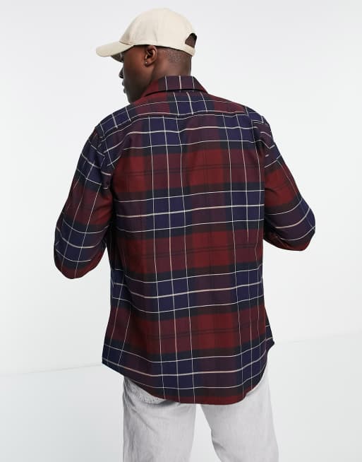 Barbour brushed deals cotton shirts