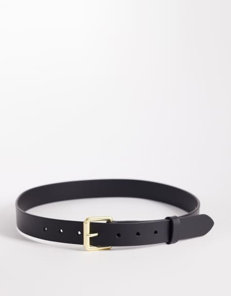 Barbour Maia leather belt in black - view 1