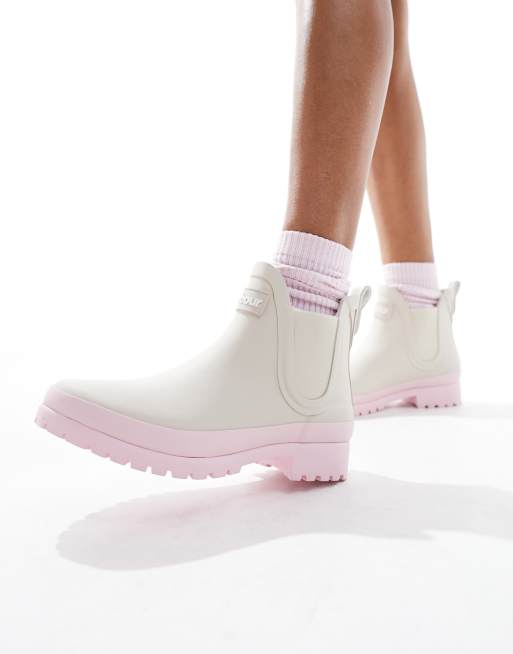 Barbour – Mallow – Kurze Gummistiefel in Steinbeige, exklusiv bei ASOS, 4 von 4