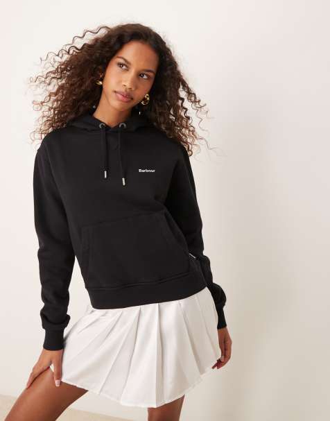 Barbour Marsden OS Hoodie in black - view 1
