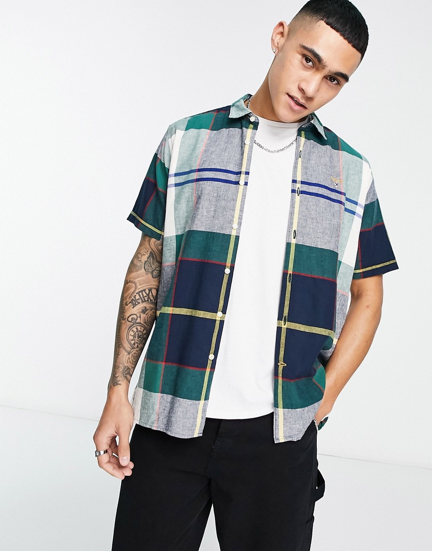 Barbour Marvin short sleeved shirt in check-Multi