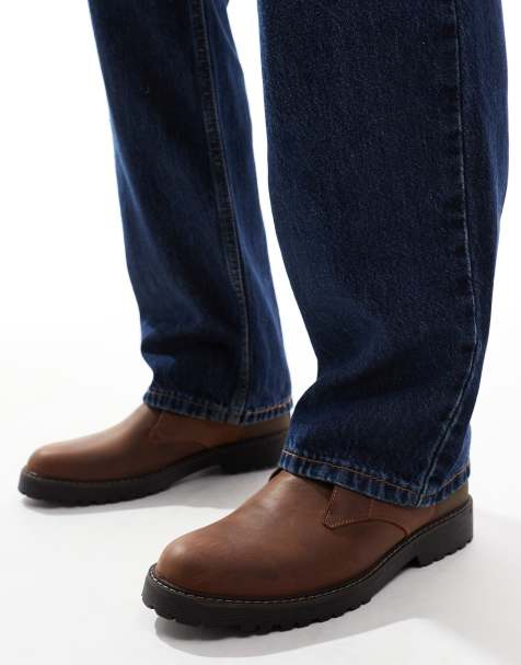 Barbour Maxwell waterproof leather chukka boots in brown - view 1