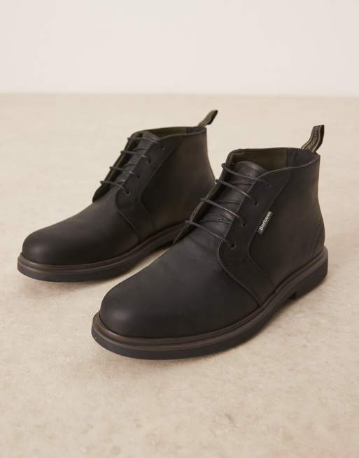 Barbour Meays chukka boots in black, 4 of 4
