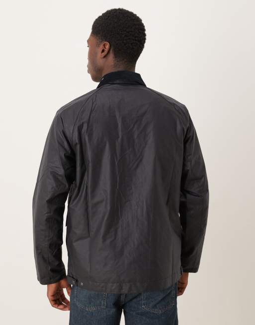 Barbour Modern Bedale wax jacket in navy - NAVY, 3 of 5