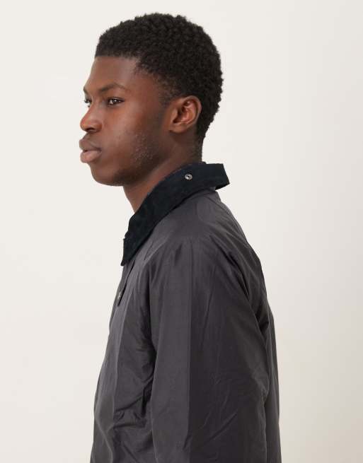 Barbour Modern Bedale wax jacket in navy - NAVY, 4 of 5