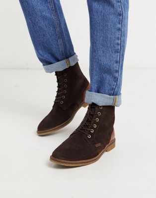 barbour lace up boots