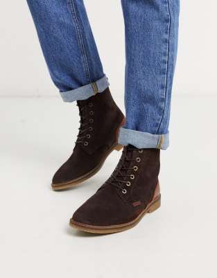 barbour suede boots