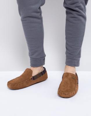 barbour monty suede slippers