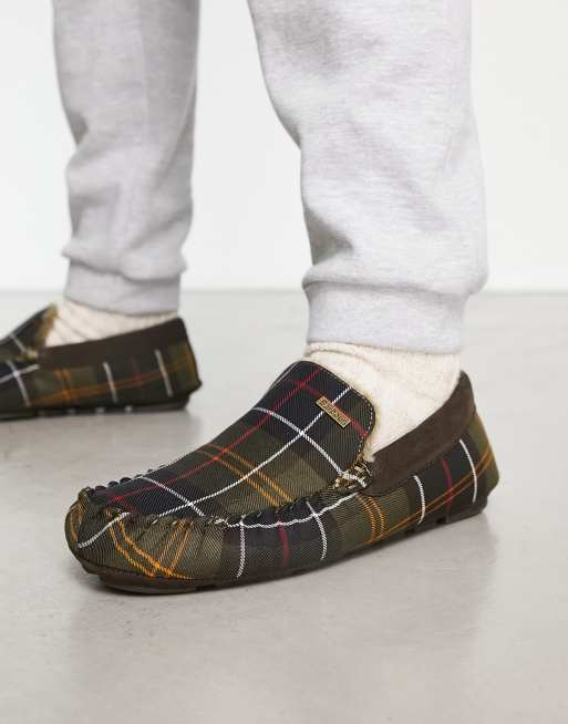 Barbour - Monty - Pantofole multicolore a quadri scozzesi