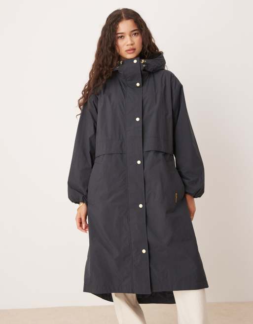 Barbour Naboo showerproof jacket in dark navy | ASOS