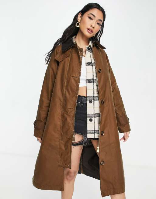 Barbour camel shop coat