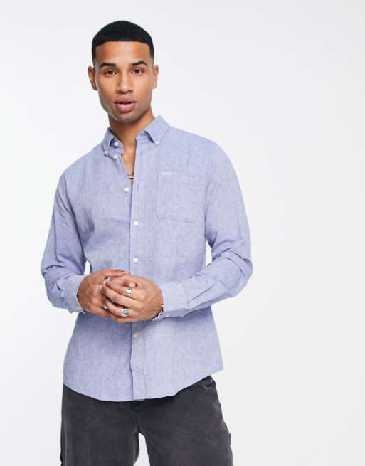 Barbour – Nelson – Elegantes Hemd in Blau
