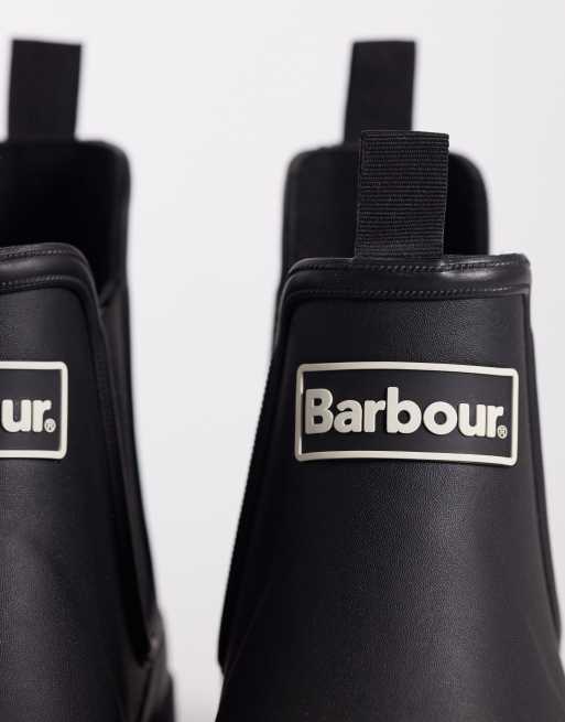 Barbour - Nimbus - Enkelhoge wellingtonlaarzen in zwart, 2 van 4