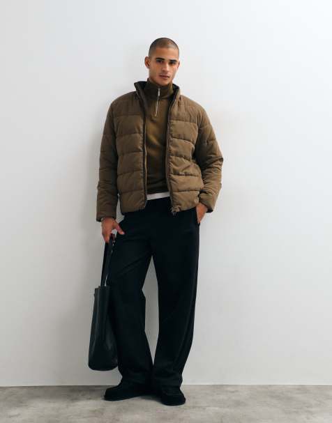 Barbour Noree quilted puffer jacket in brown - view 1