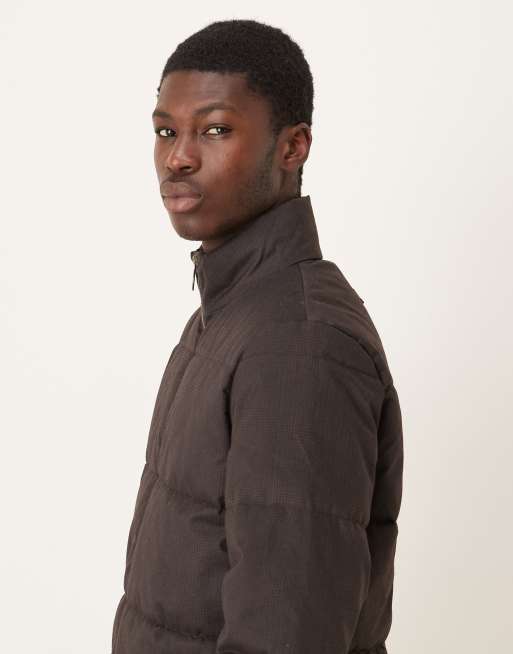 Barbour Northwood puffer jacket in dark oak, 4 of 5