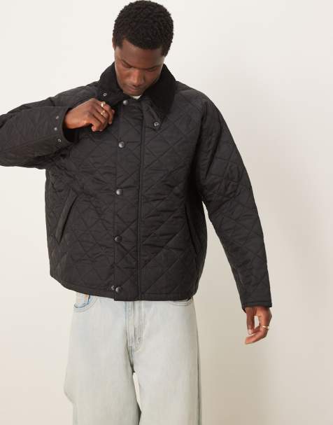 Barbour oversized transport quilted jacket - view 1