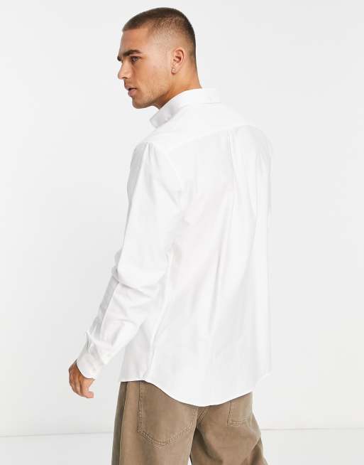 Barbour white best sale oxford shirt