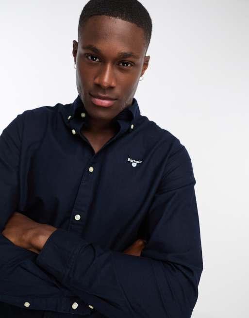 Barbour store shirts navy