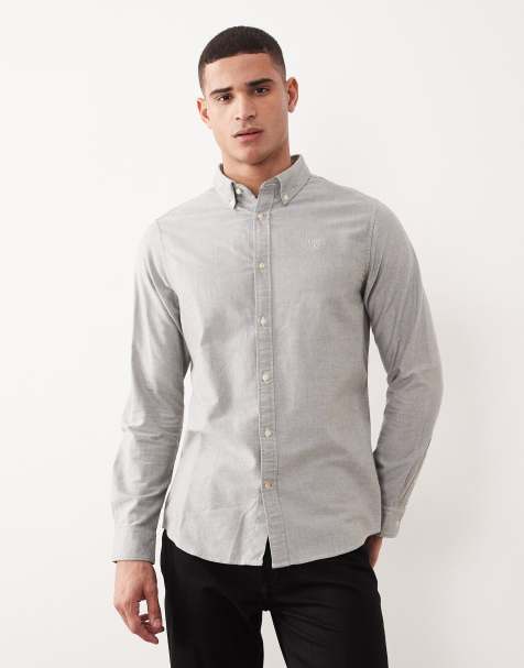 Barbour oxtown tailored shirt in fern