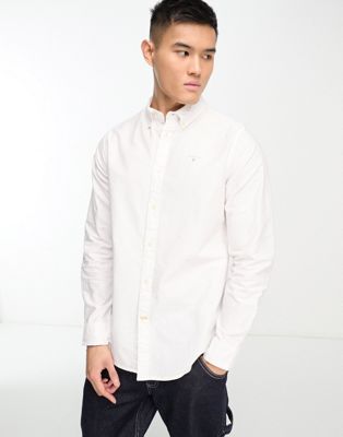 Barbour Oxtown tailored shirt in white