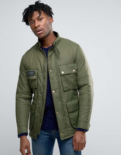 Mens barbour deals international padded jacket