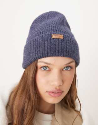 Barbour Pendle beanie hat in navy