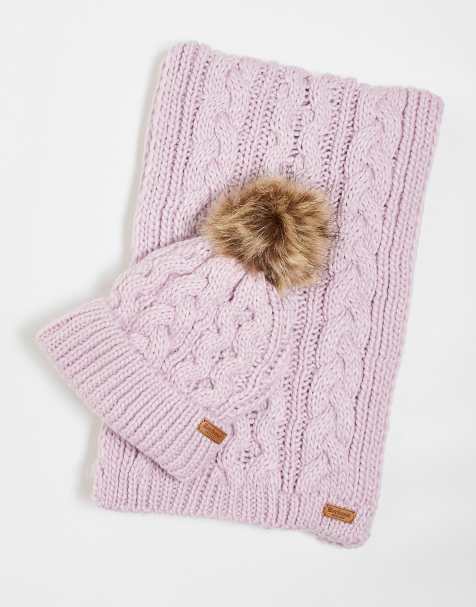 Barbour Penshaw gift set in lilac - view 1