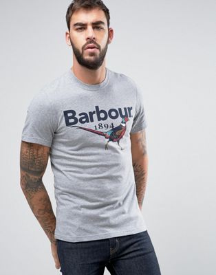 Barbour Pheasant Logo Print T-Shirt 