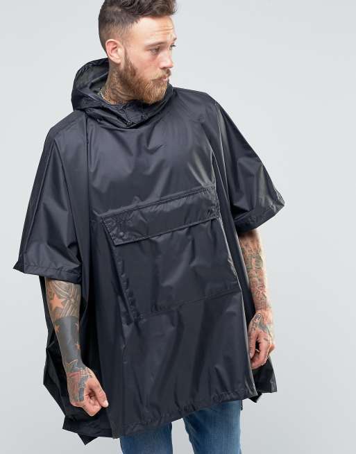 Barbour Poncho In Navy | ASOS