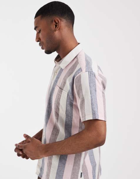 Barbour Portwell short sleeve summer stripe shirt in multi