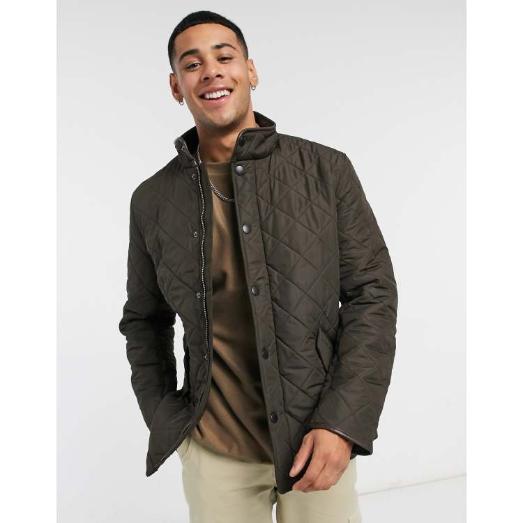 Barbour mens clearance powell quilted jacket