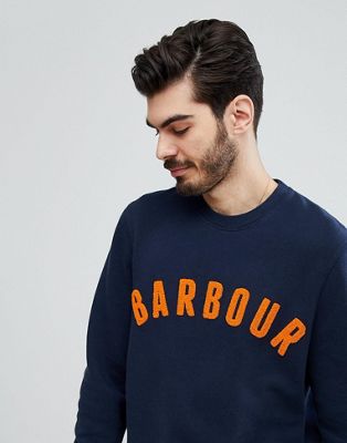 Barbour Prep Logo Crew Neck Sweatshirt 