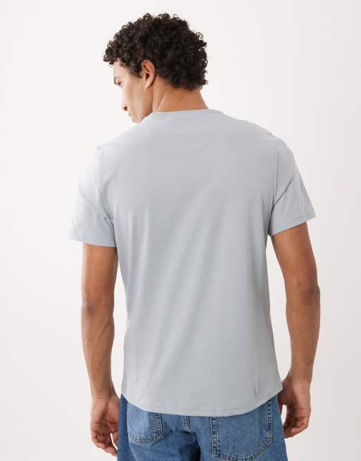 Barbour Preppy logo t-shirt in light blue, 5 of 5