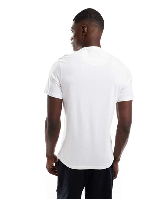 Barbour preppy t shirt in white, 4 of 4
