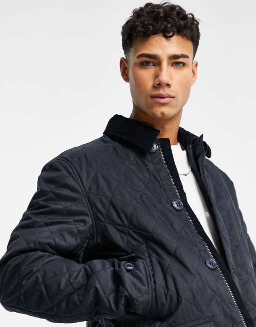 Mens hot sale quilted mac