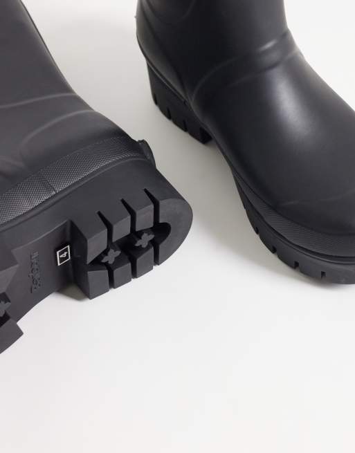 Barbour Raelynn buckle welly boots in black, 3 of 4