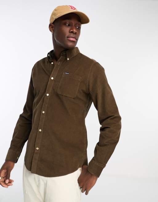 Barbour – Ramsey – Elegantes Hemd in Braun