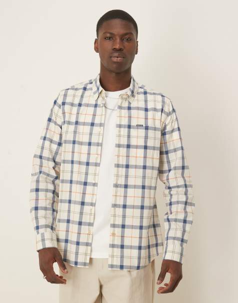 Barbour rawley tailored shirt in sea haze tartan - view 1