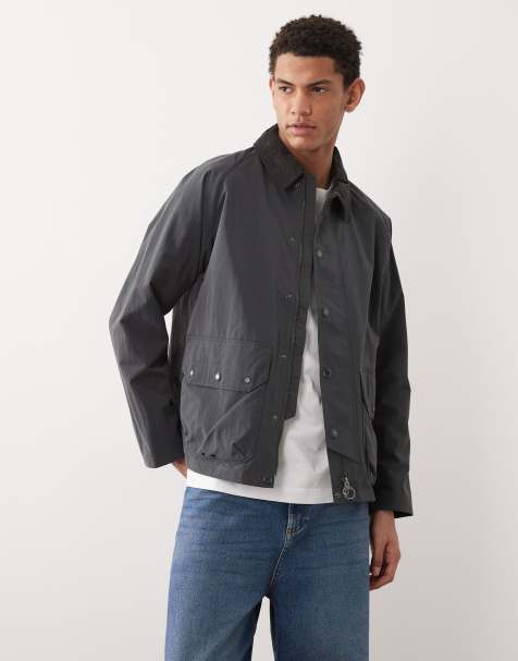 Barbour Re-engineered Chore jacket in charcoal grey - view 1