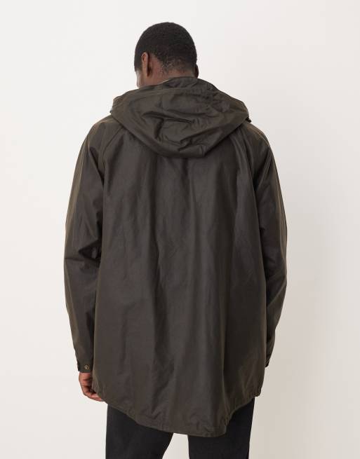 Barbour Re-engineered Endurance mountain wax parka in olive green - MGREEN, 5 of 5
