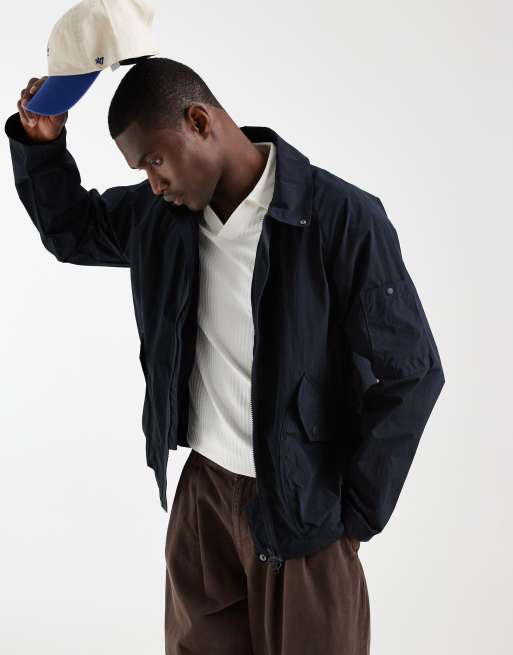 Barbour Re-Engineered endurance zip through jacket in navy, 3 of 5