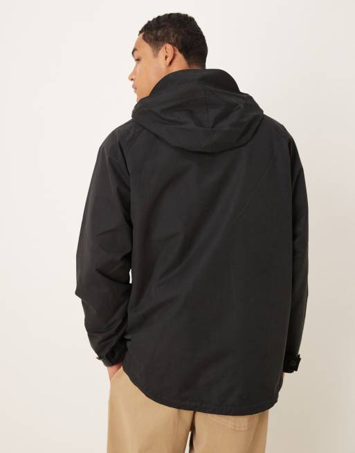 Barbour Re-engineered hooded wading spey showerproof jacket in black - BLACK, 3 of 5