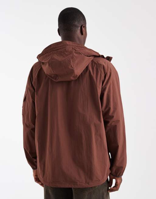 Barbour Re-Engineered showerproof jacket in brown, 5 of 5