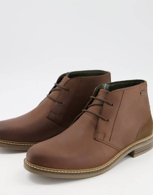 Barbour - Readhead - Bottines en daim à lacets - Marron