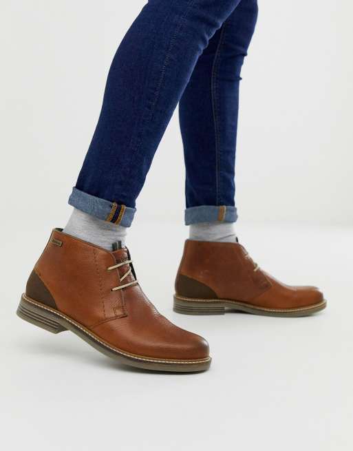 Barbour redhead leather chukka boots best sale